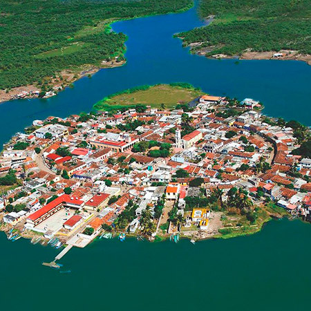 Image of the destination Isla de Mexcaltián