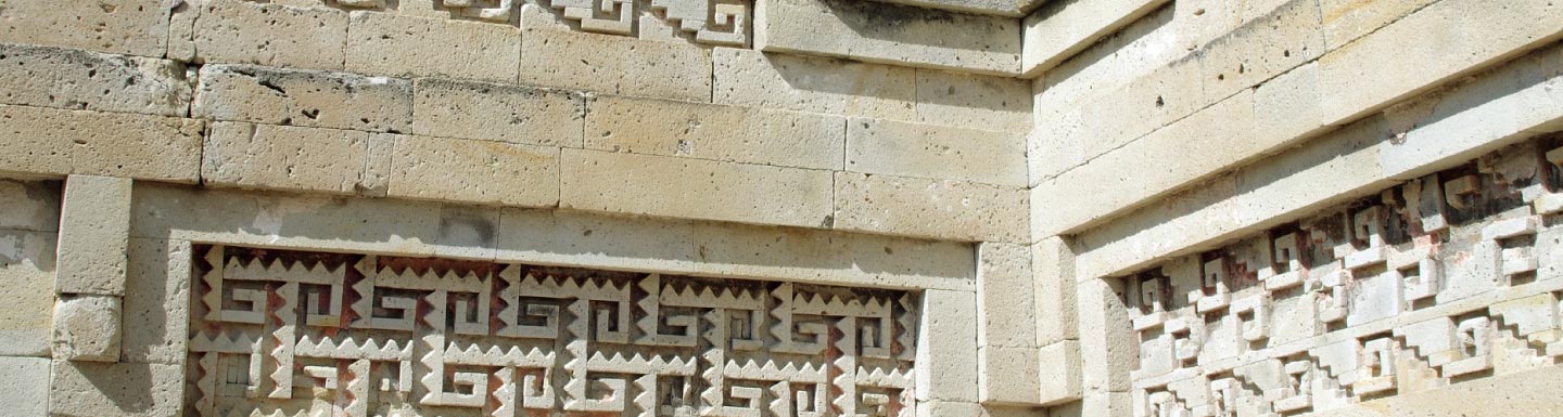 Banner Mitla Archaeological Site